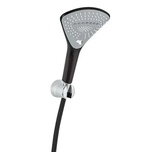 KLUDI FIZZ Wannen-Brause-Set 3S mit Schlauch mattschwarz/chrom, 6775087-00, Artikel in Kategorie